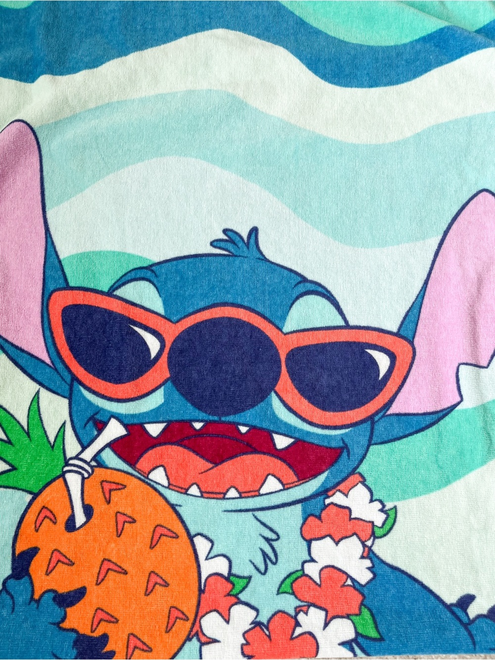 The Big One Kids | Aloha Stitch | Graphic Beach Towel